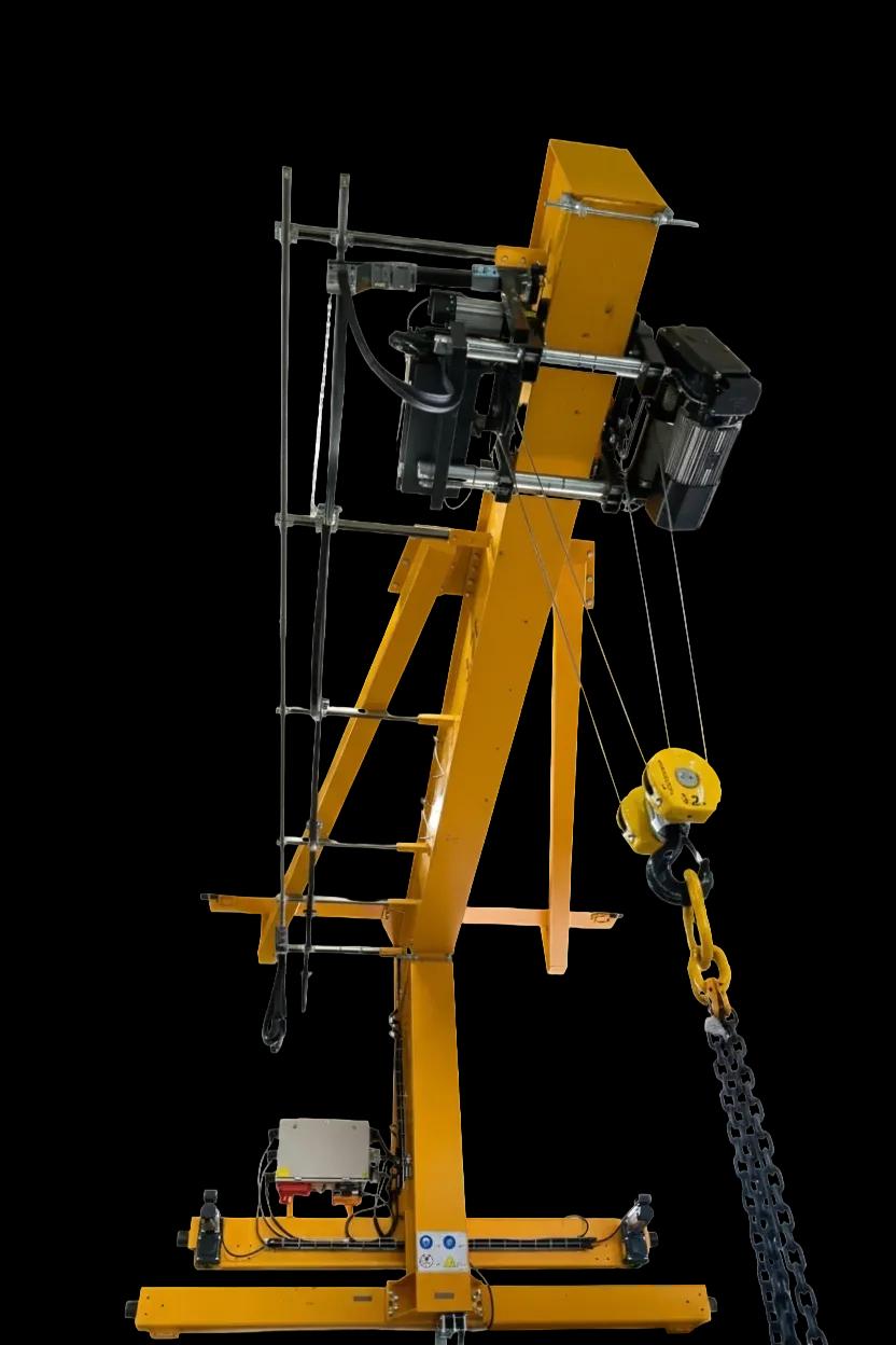 Консольные краны настенные передвижные