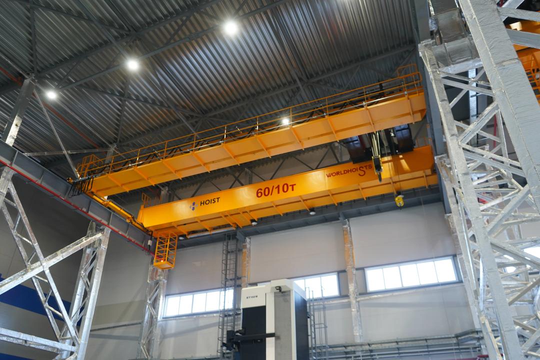 Как краны WORLDHOISTS помогают ООО НПФ «Энтехмаш» создавать турбины будущего