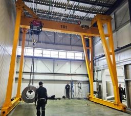 Козловой однобалочный кран 20 тонн