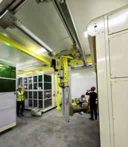 Двухбалочная телескопическая конструкция г/п до 2тн STARAIL (таль DELIC)