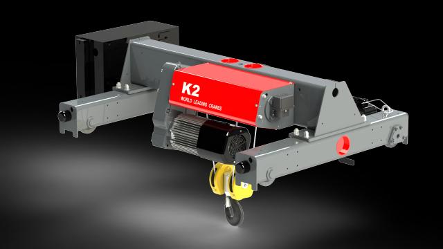 Канатная крановая тележка 2.5 тонны