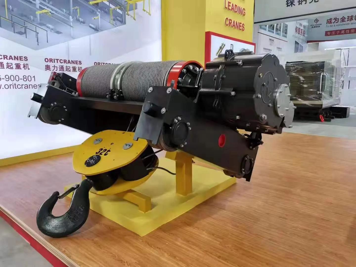 Электрическая канатная лебедка 32 тонны