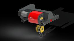 Канатная крановая тележка 8 тонн K4104D