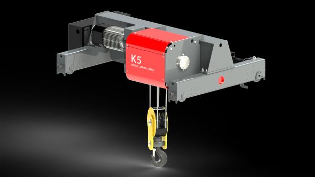 Канатная крановая тележка 16 тонн K5104D