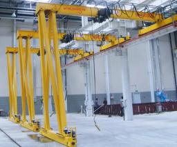 Однобалочный полукозловой кран 20 тонн