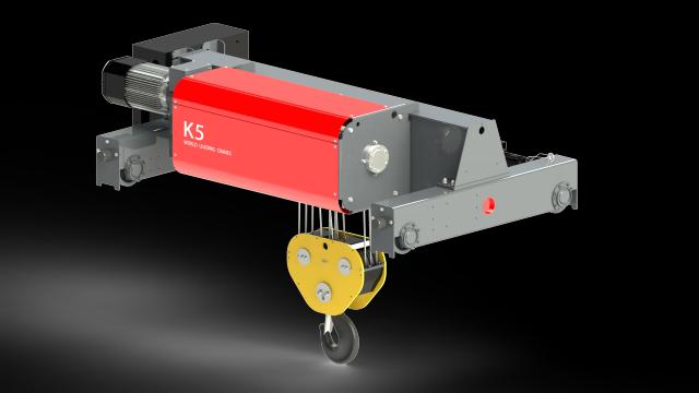 Канатная крановая тележка 20 тонн К5206D