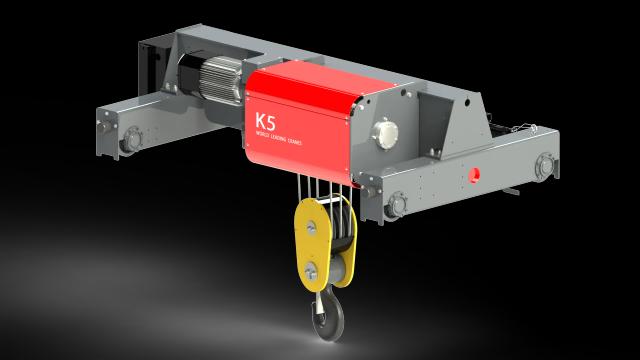 Канатная крановая тележка 30 тонн K5106D