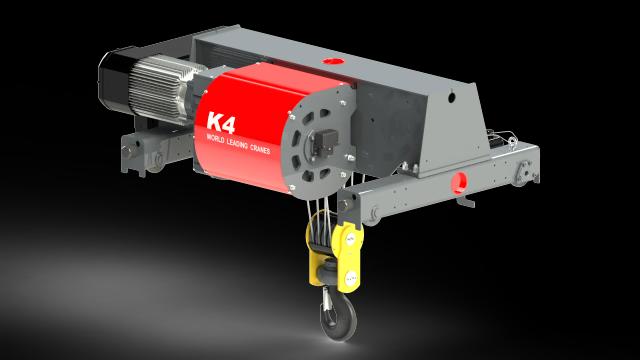 Канатная крановая тележка 10 тонн K4204D