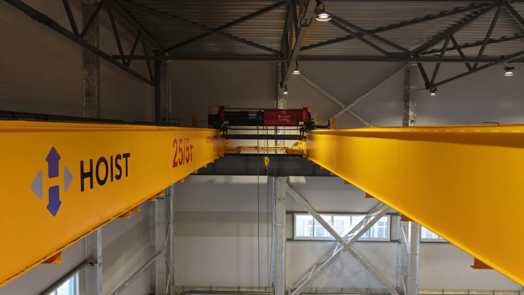 Как краны WORLDHOISTS помогают ООО НПФ «Энтехмаш» создавать турбины будущего