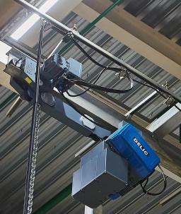 Цепная электрическая таль для биг бэгов 2 тонны