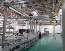 Двухбалочная телескопическая конструкция г/п до 2тн STARAIL (таль DELIC)