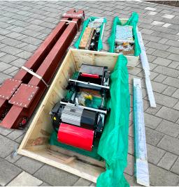 Крановый комплект на мостовой однобалочный опорный кран 5 т