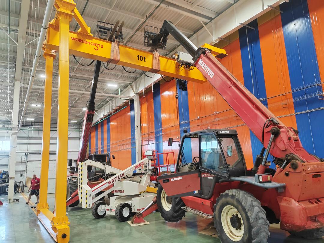 Четвертый козловой кран для ООО «ПРОМЕТ-СЭЗ»