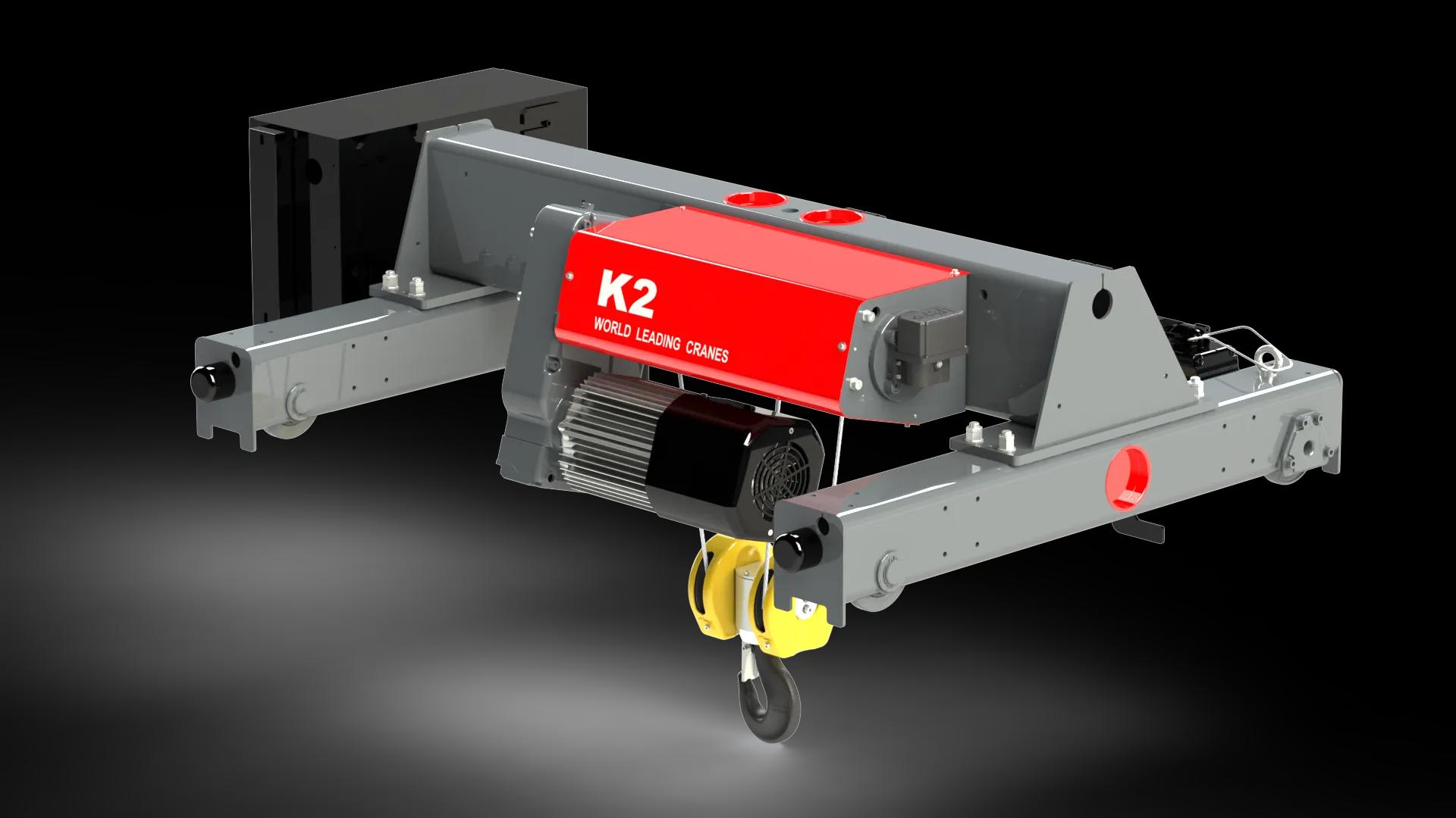 Канатная крановая тележка 3.2 тонны