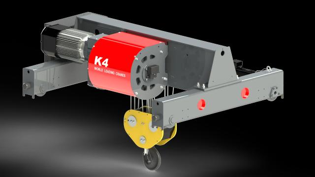 Канатная крановая тележка 12 тонн K4206D