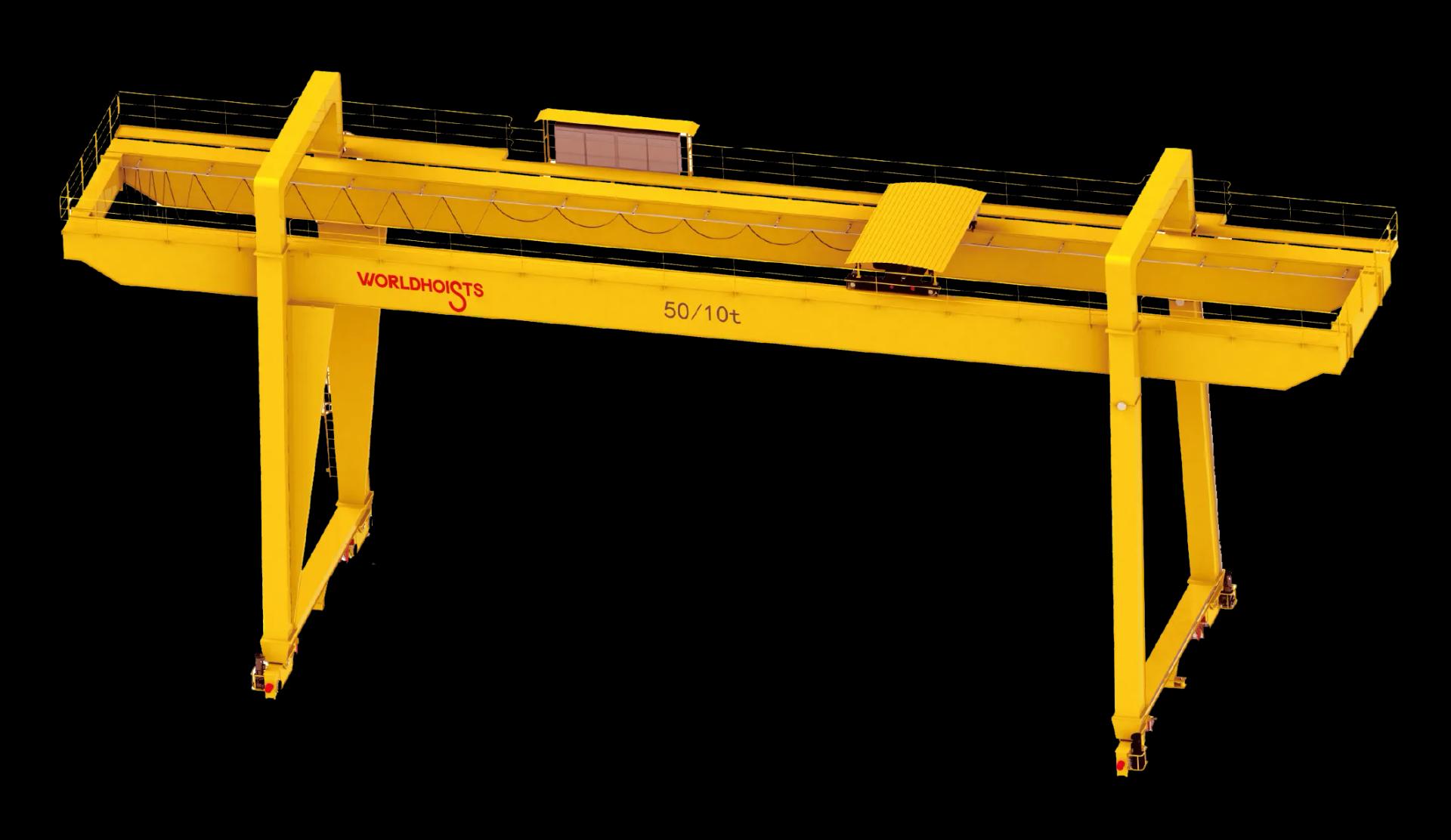 Козловой двухбалочный кран 200 тонн