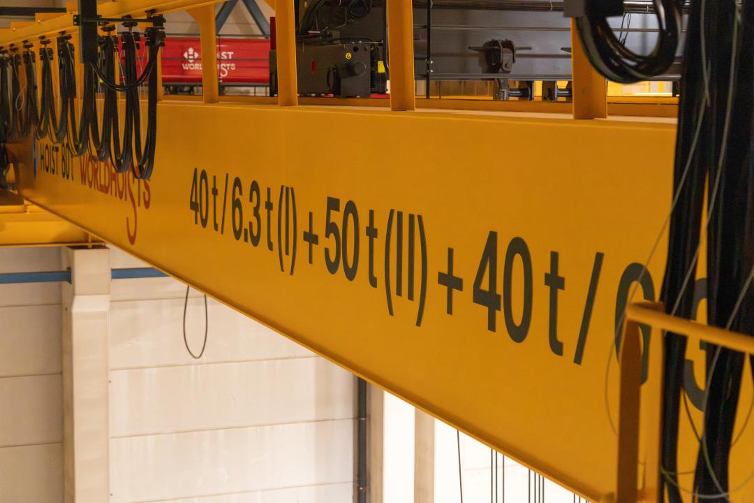 Мостовой кран 80т с 3 грузовыми тележками для предприятия бумагоделательной промышленности ООО «ГЕОПАК»