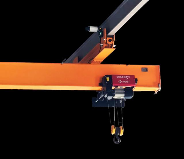 Мостовой однопролетный подвесной кран 5 тонн, пролет 12 метров