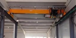 Мостовой однобалочный опорный кран 3,2 тонны, пролет 19,5 метров