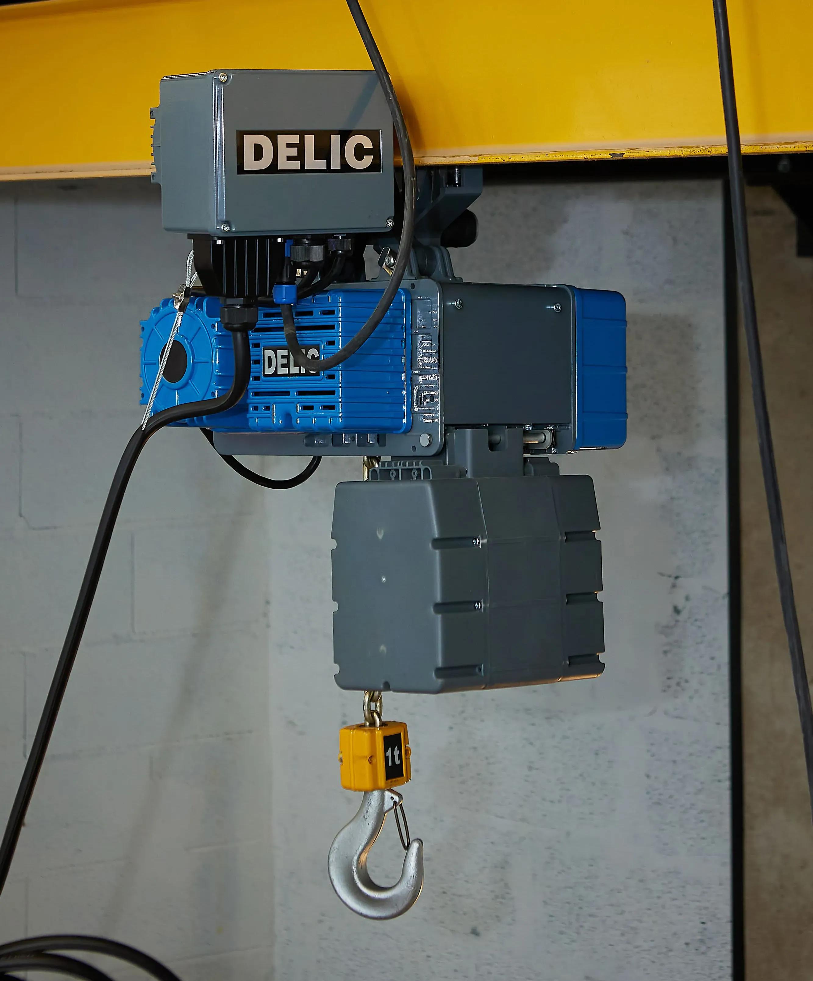 Цепные электрические тали DELIC в наличии на складе