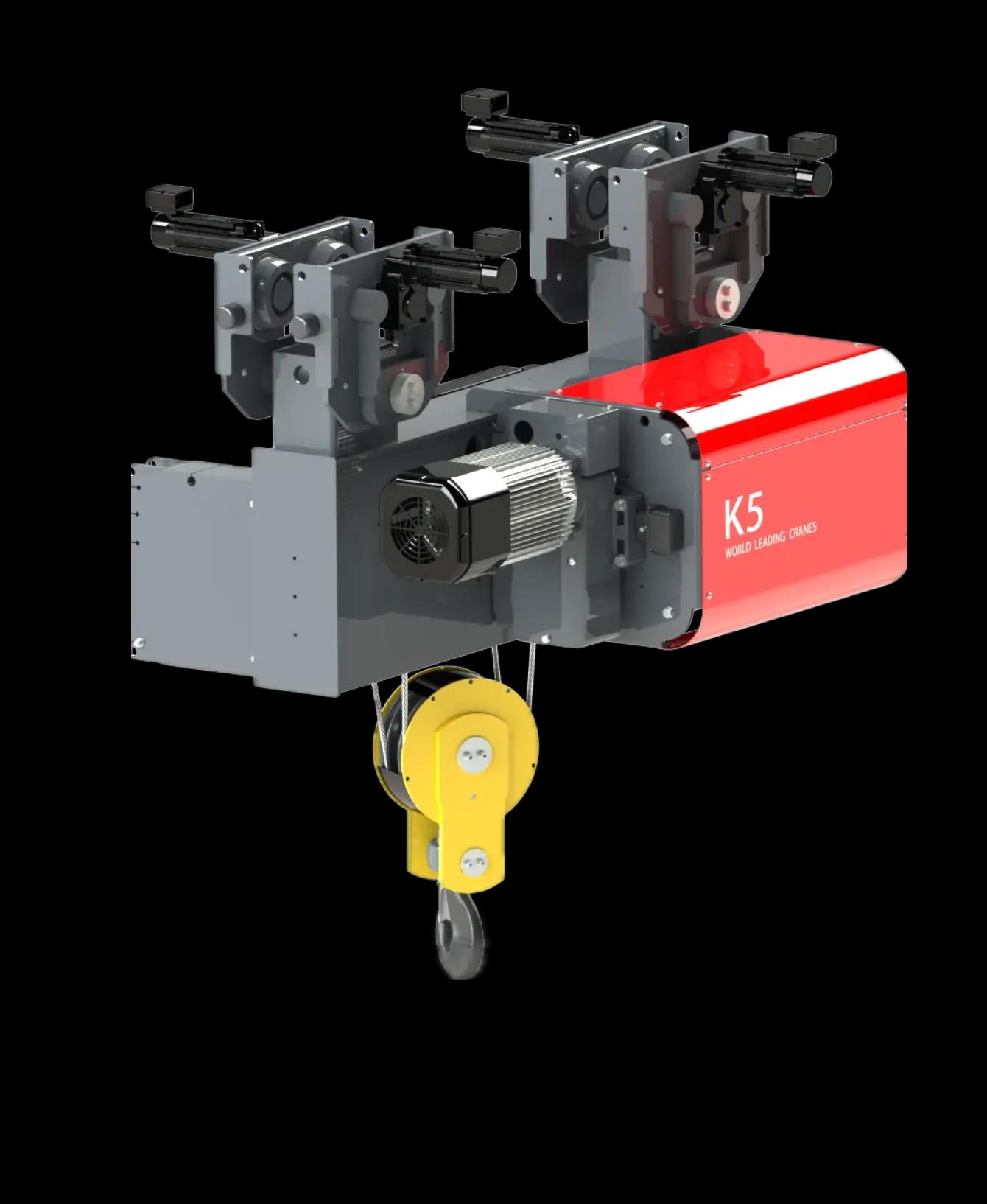 Канатная таль с нормальной строительной высотой 8т К5202S, высота подъема 50,5м