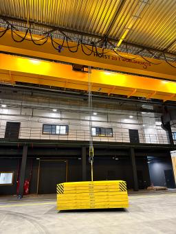 Мостовой двухбалочный опорный кран 20 тонн, пролет 22,5 метра