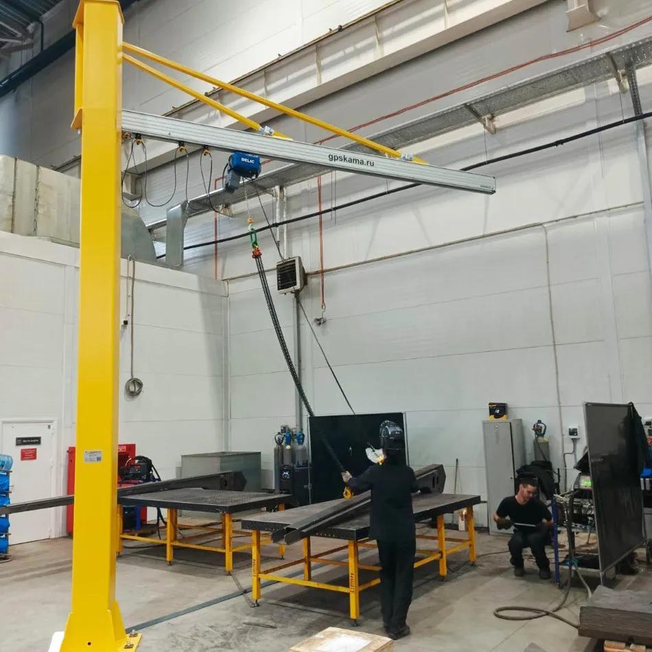 Модернизация мостового крана с заменой тали