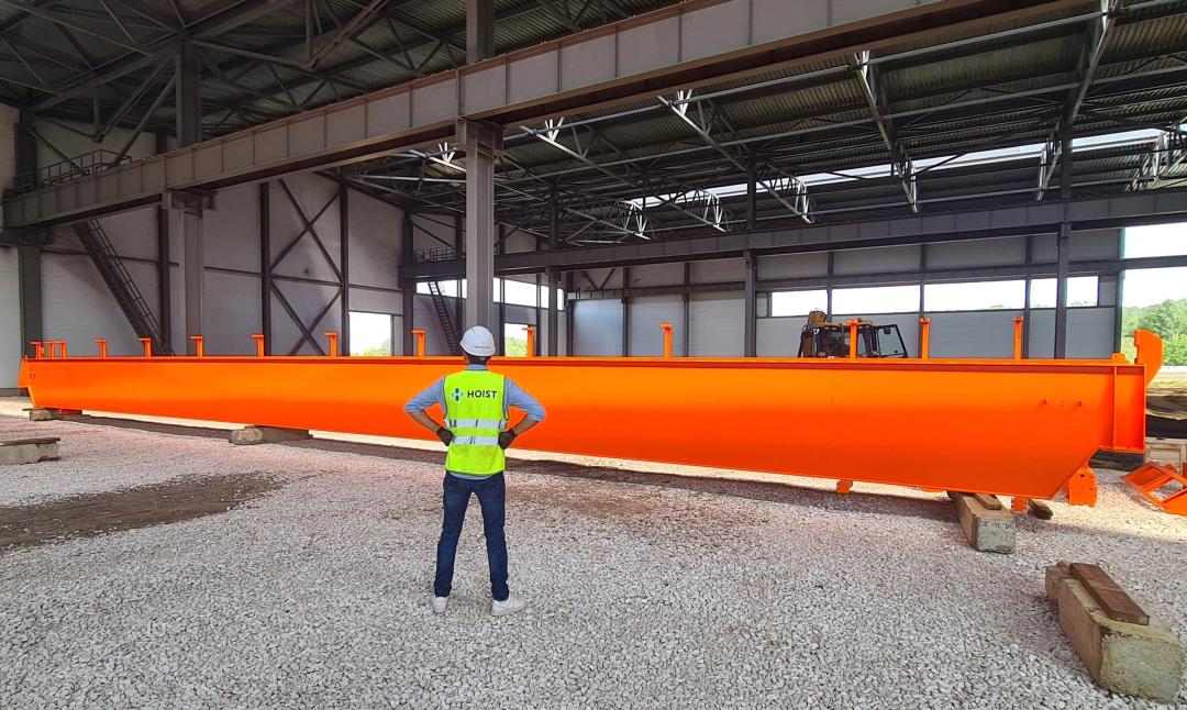 Полный цикл для ведущего предприятия металлоизделий: 5 двухбалочных кранов грузоподъемностью 7-25т поставлены и смонтированы «под ключ» в Ногинске.