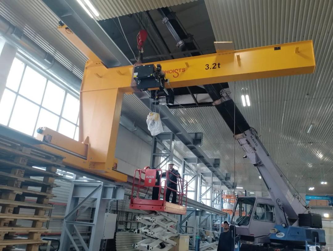 Оптимизация производства DKC: внедрение компактного настенного консольного крана