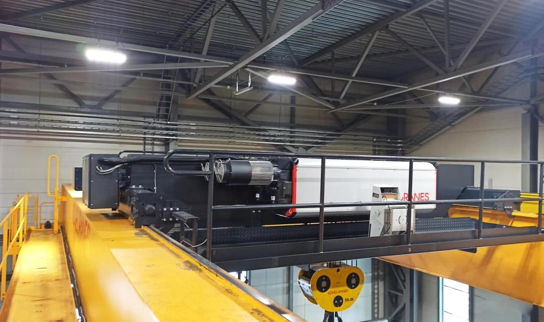 Модернизация крана “Konecranes” г/п 50т. Установка дополнительной грузовой тележки 25т.